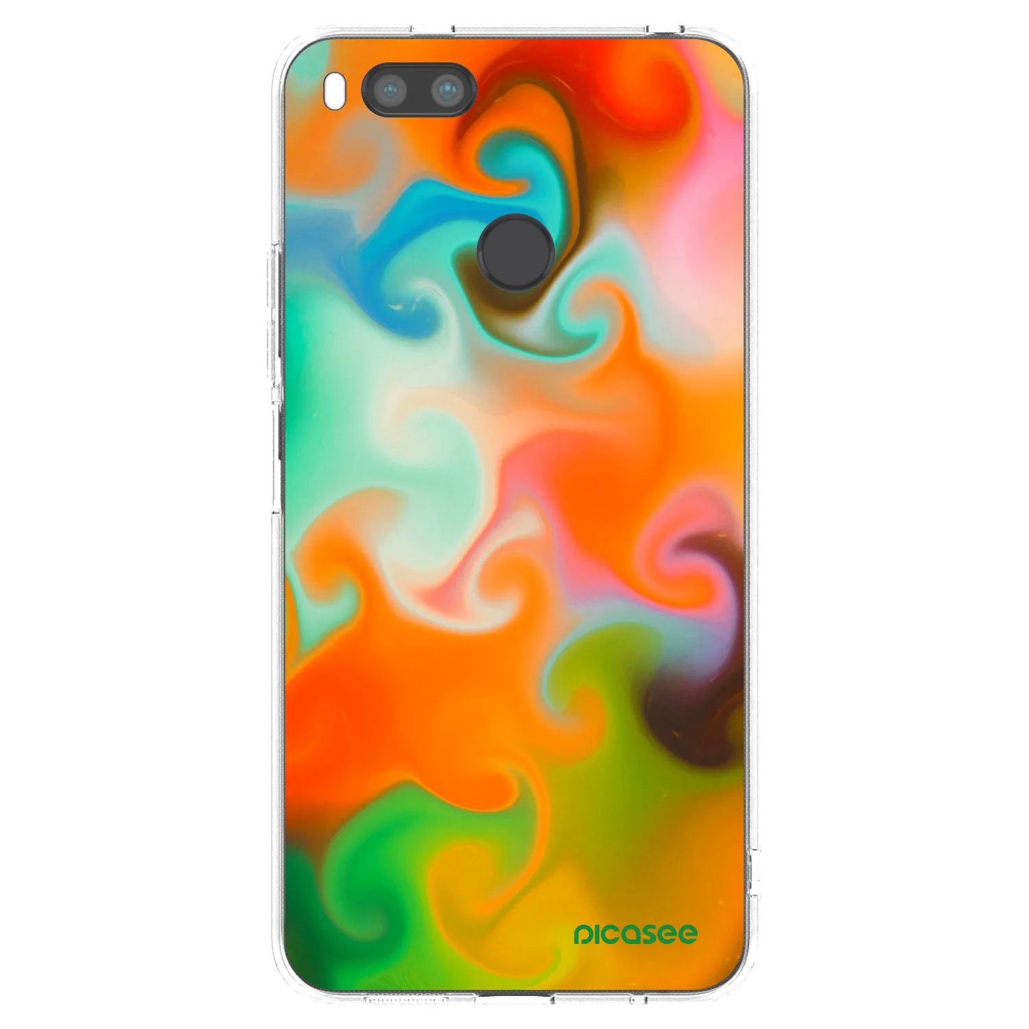 Picasee Xiaomi Mi A1 Global Hülle - Transparentes Silikon - Juice