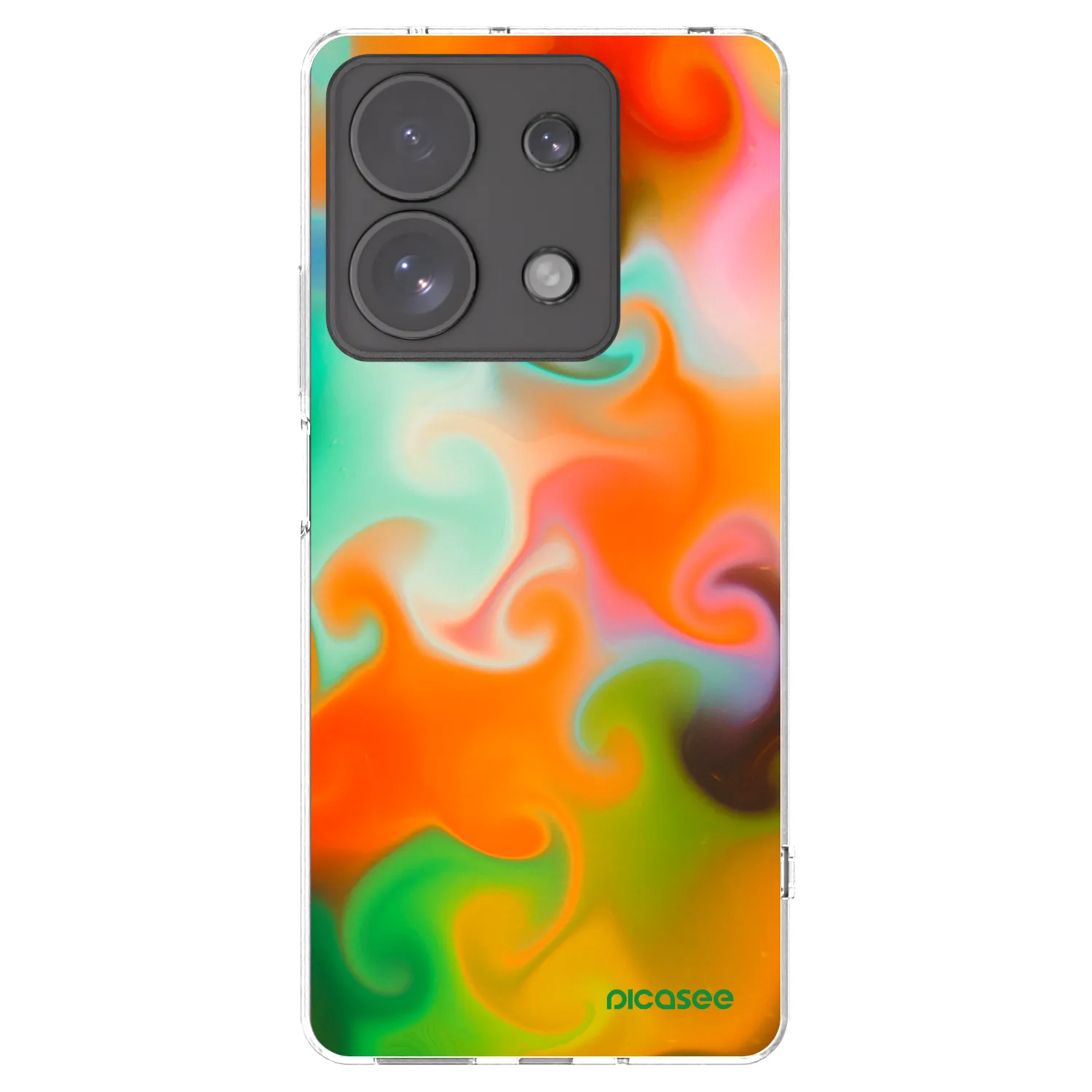 Picasee Xiaomi Redmi Note 13 Pro 4G Hülle - Transparentes Silikon - Juice