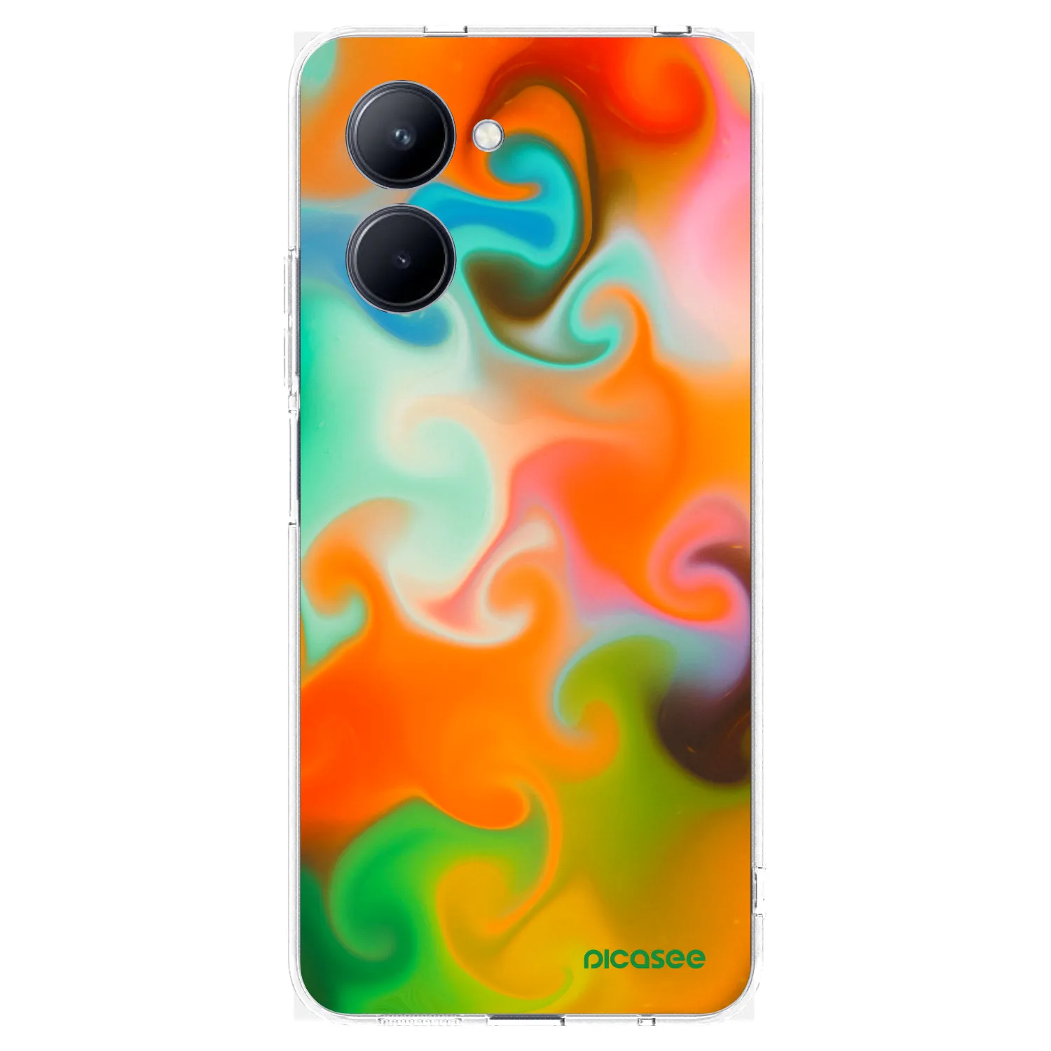 Picasee Realme C33 (2023) Hülle - Transparentes Silikon - Juice