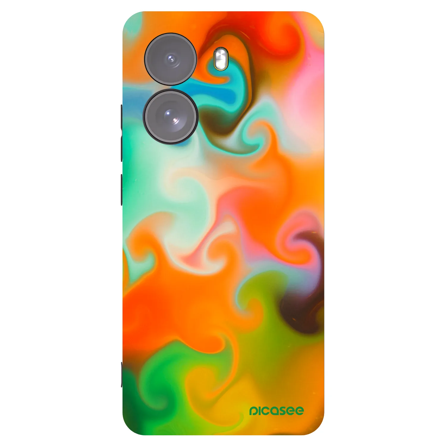 Picasee Xiaomi Poco X7 Hülle - Schwarzes Silikon - Juice