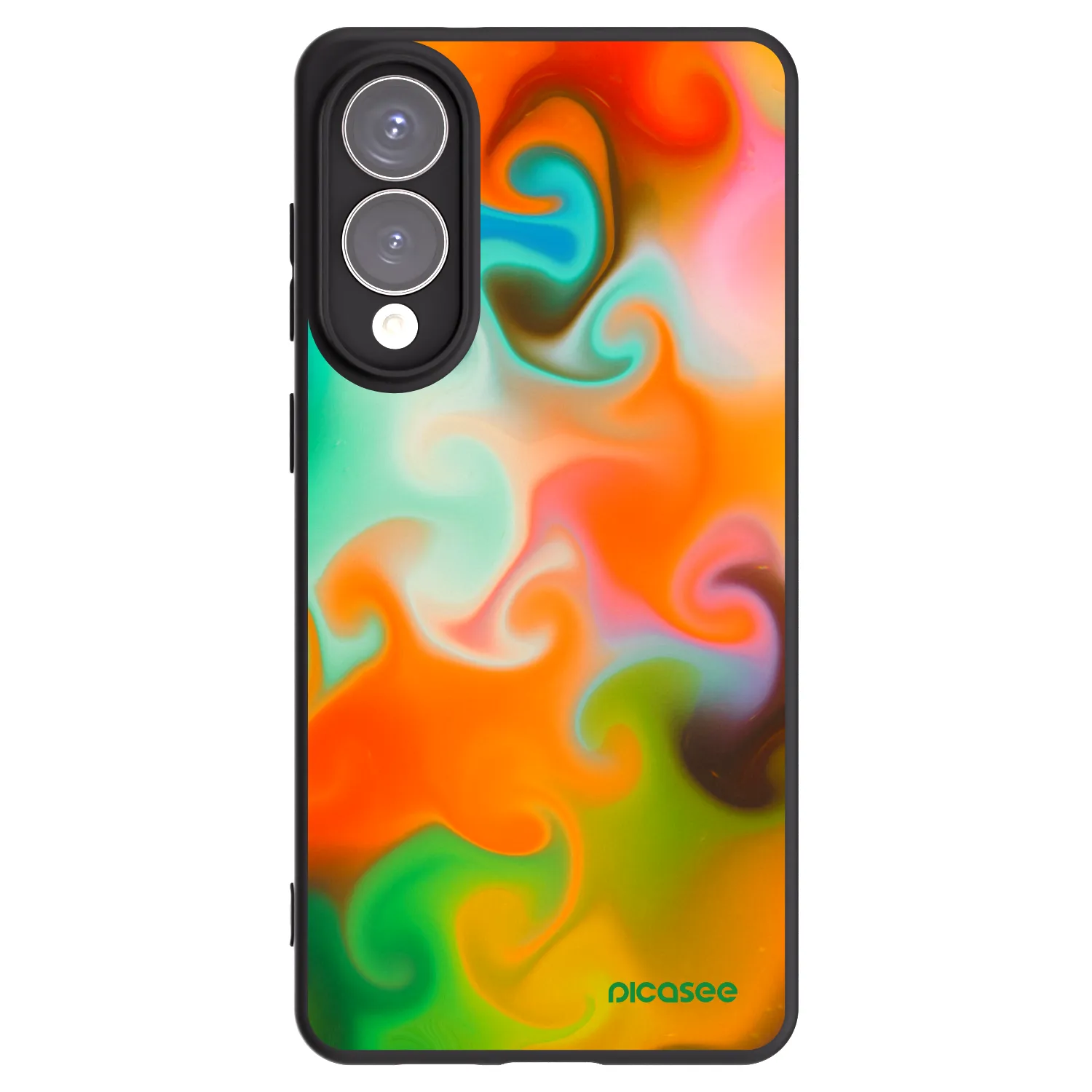 Picasee Samsung Galaxy S25 Edge 5G Hülle - Schwarzes Silikon - Juice