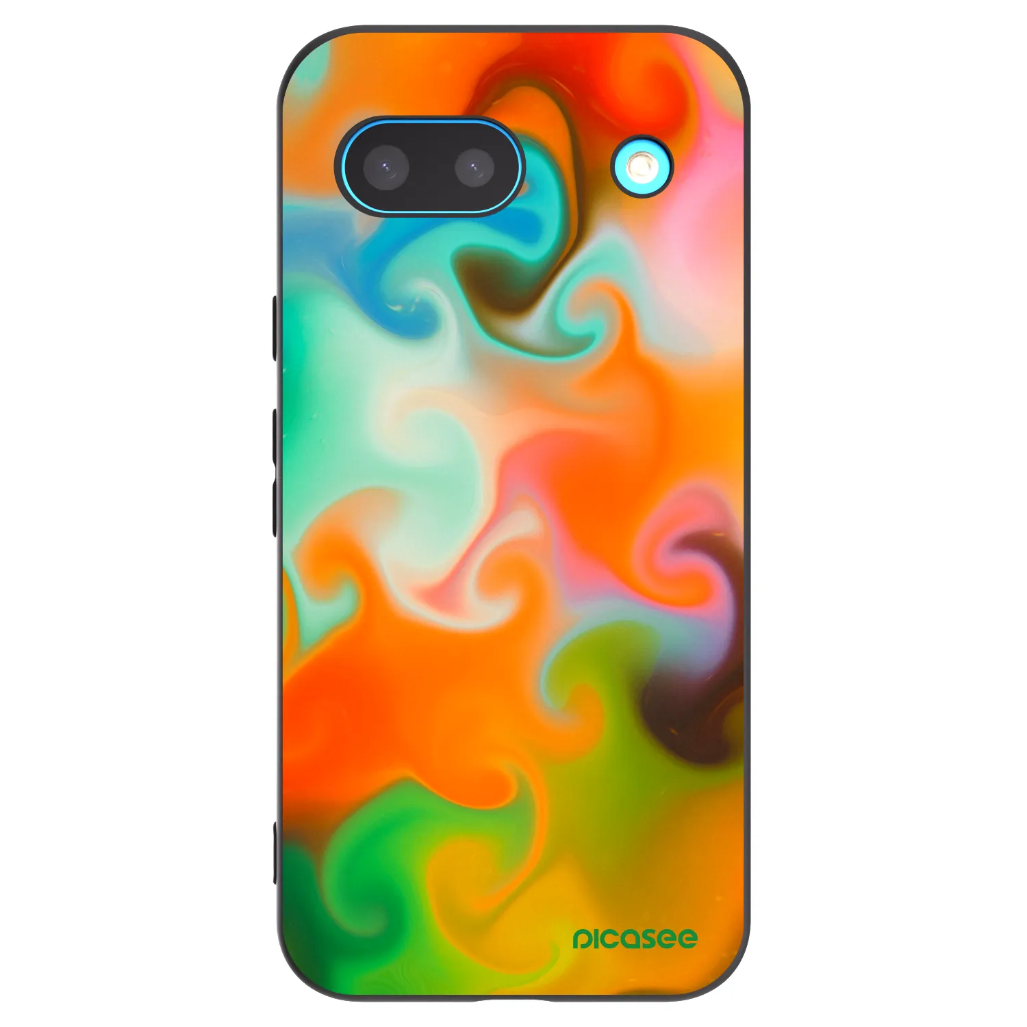 Picasee Google Pixel 8 Hülle - Schwarzes Silikon - Juice