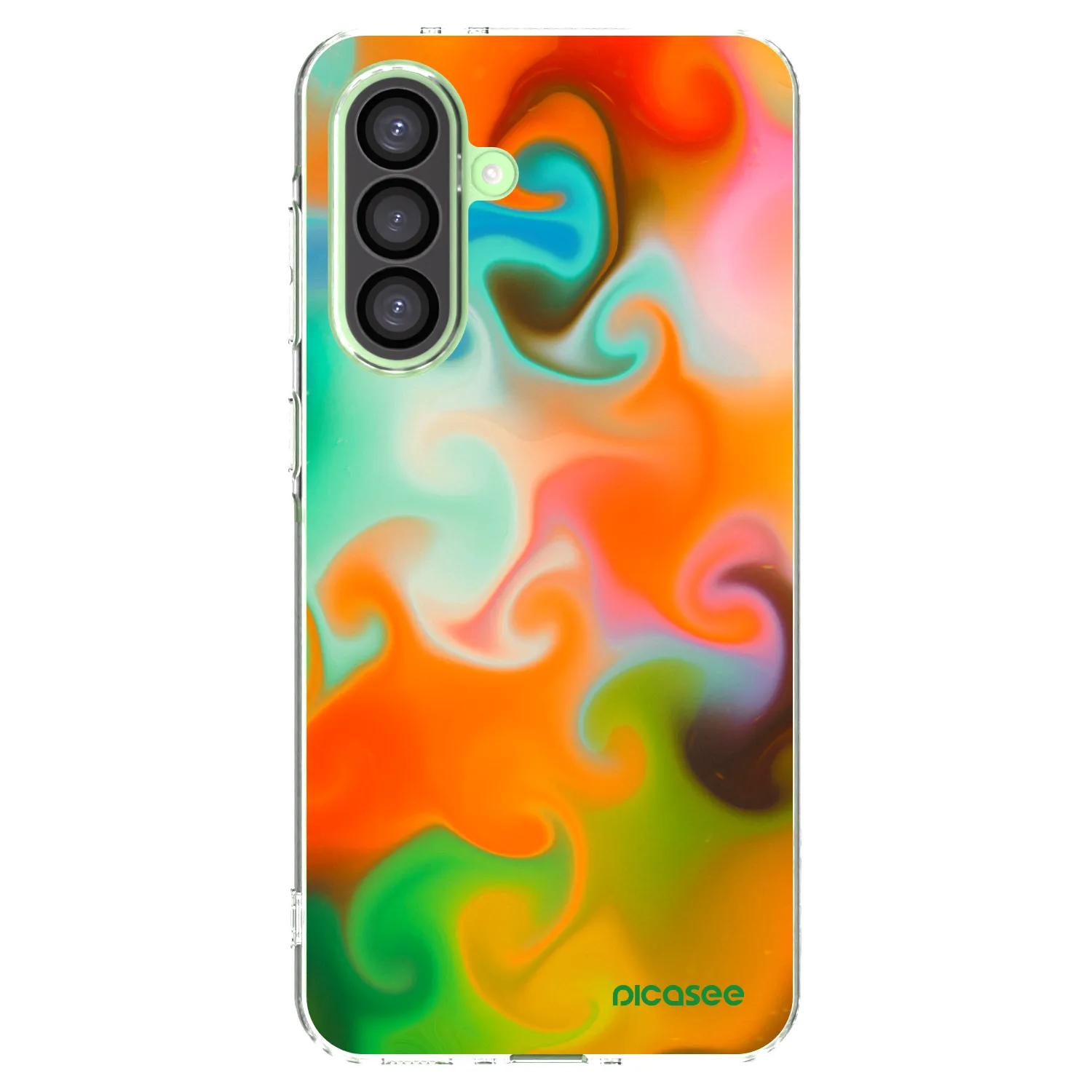 Picasee Samsung Galaxy A26 5G A266B Hülle - Transparentes Silikon - Juice