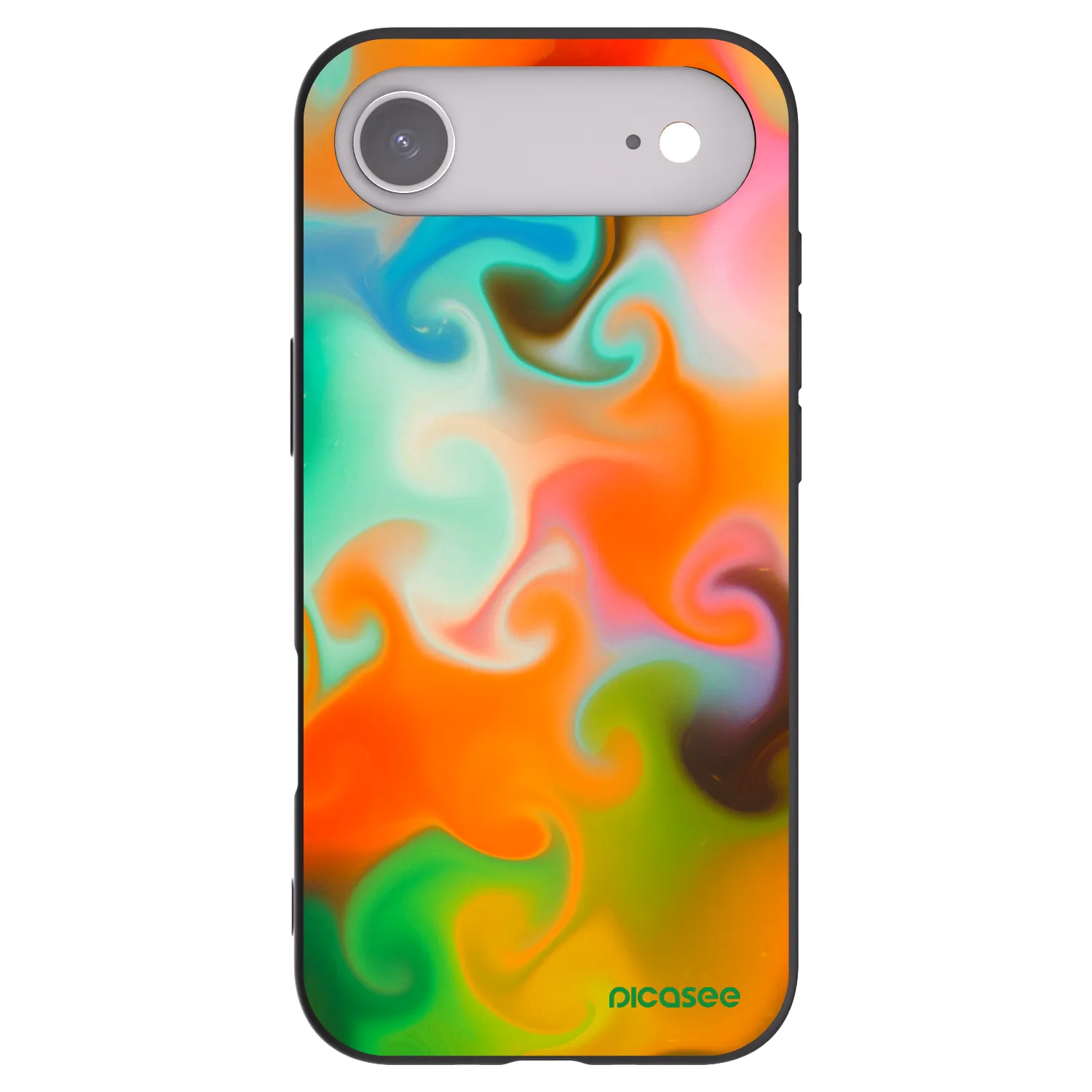 Picasee Apple iPhone Air Hülle - Schwarzes Silikon - Juice
