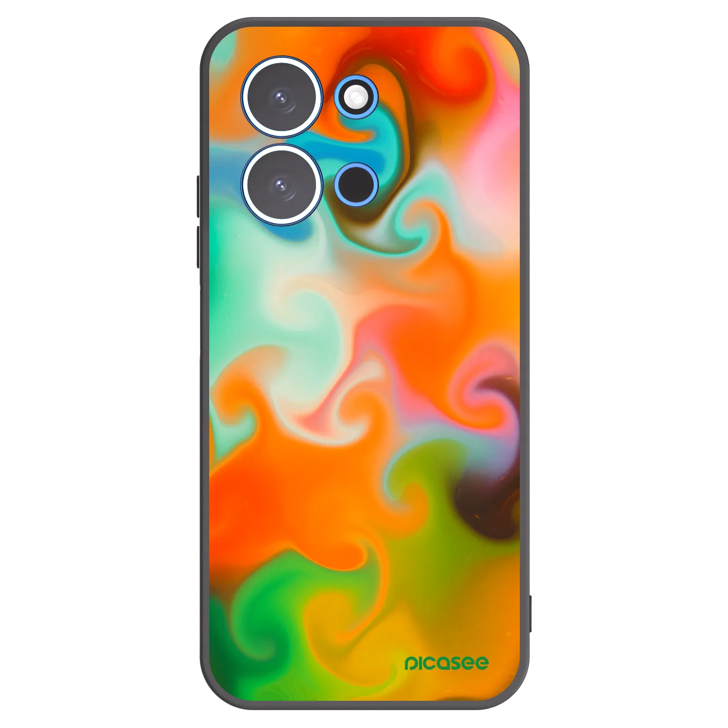 Picasee Xiaomi Redmi 15C 4G Hülle - Schwarzes Silikon - Juice