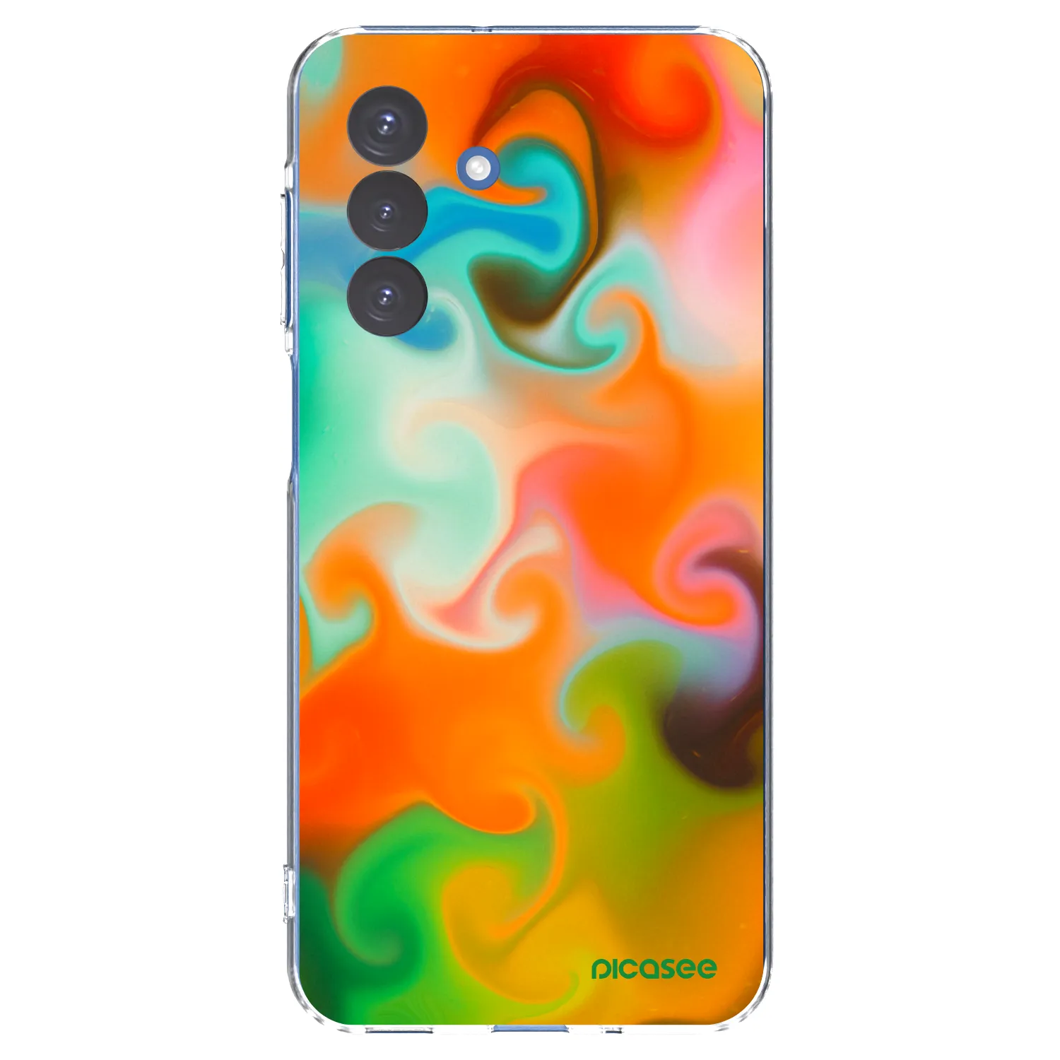 Picasee Samsung Galaxy A17 5G Hülle - Transparentes Silikon - Juice