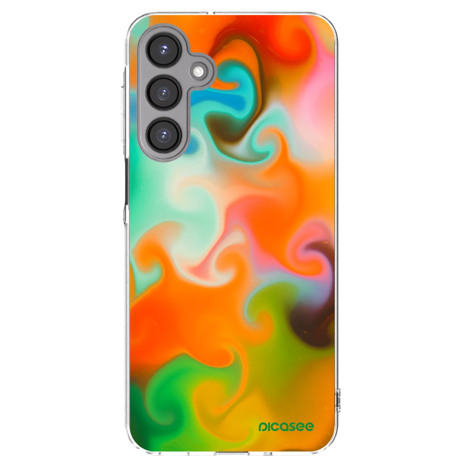Picasee Samsung Galaxy A16 4G Hülle - Transparentes Silikon - Juice