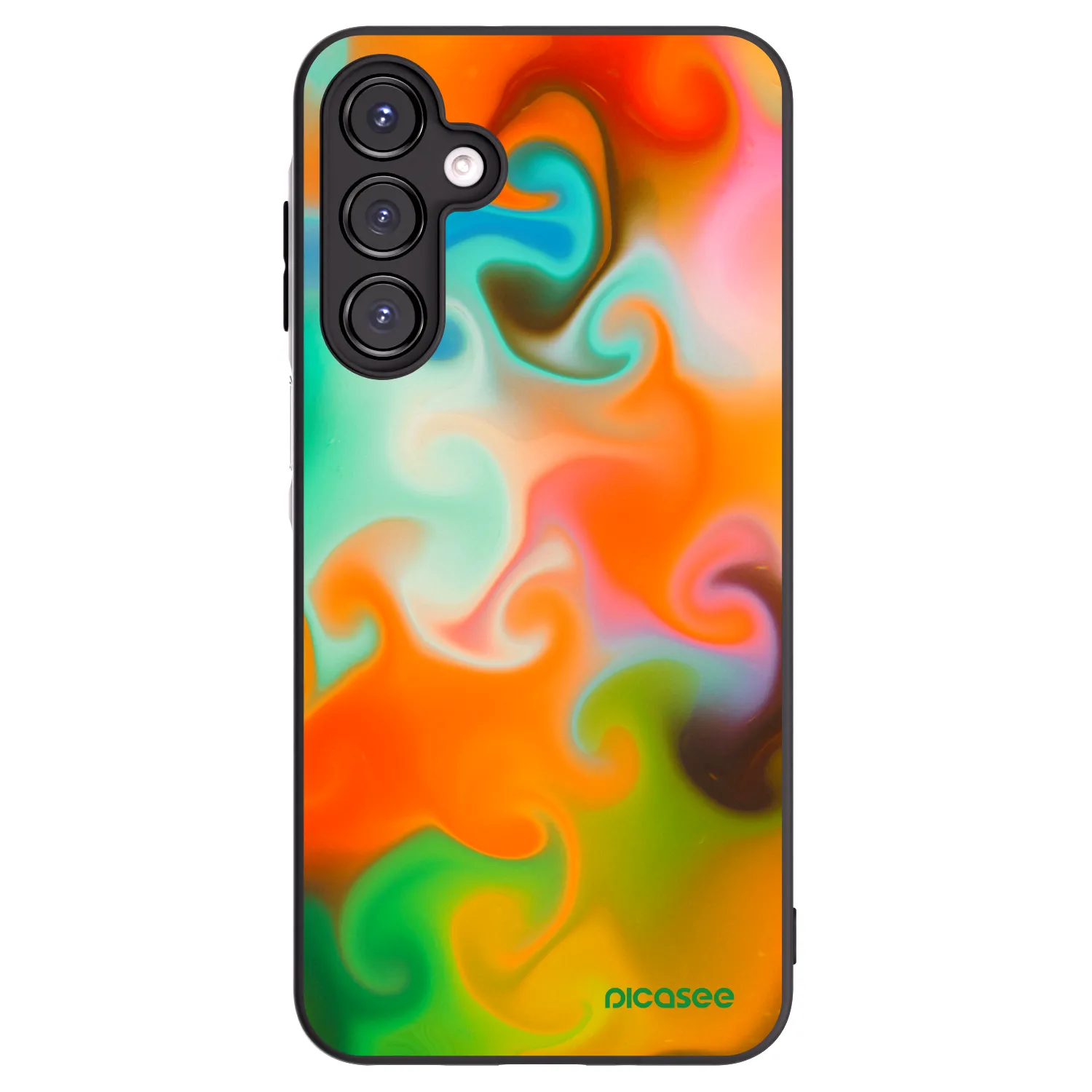 Picasee Samsung Galaxy A16 4G Hülle - Schwarzes Silikon - Juice