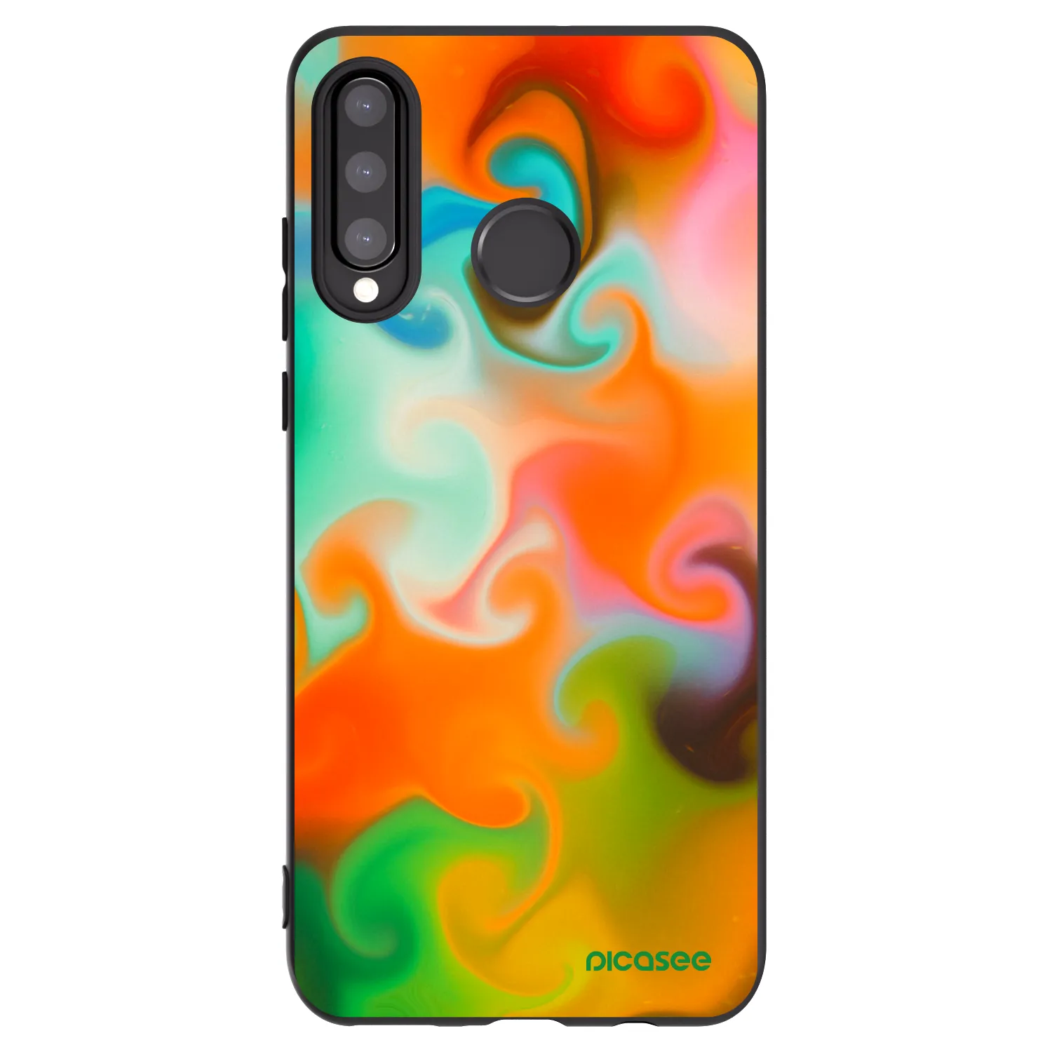 Picasee Huawei P30 Lite Hülle - Schwarzes Silikon - Juice