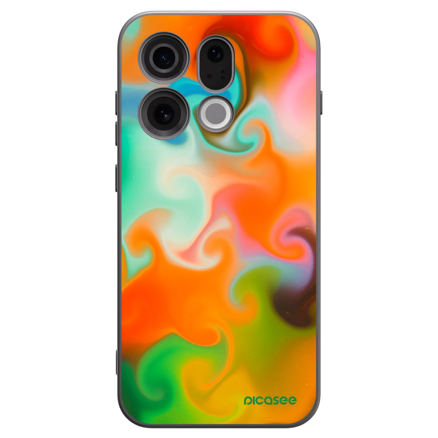 Picasee OPPO Find X9 Hülle - Schwarzes Silikon - Juice