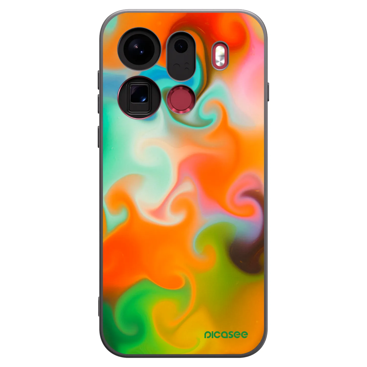Picasee OPPO Find X9 Pro Hülle - Schwarzes Silikon - Juice
