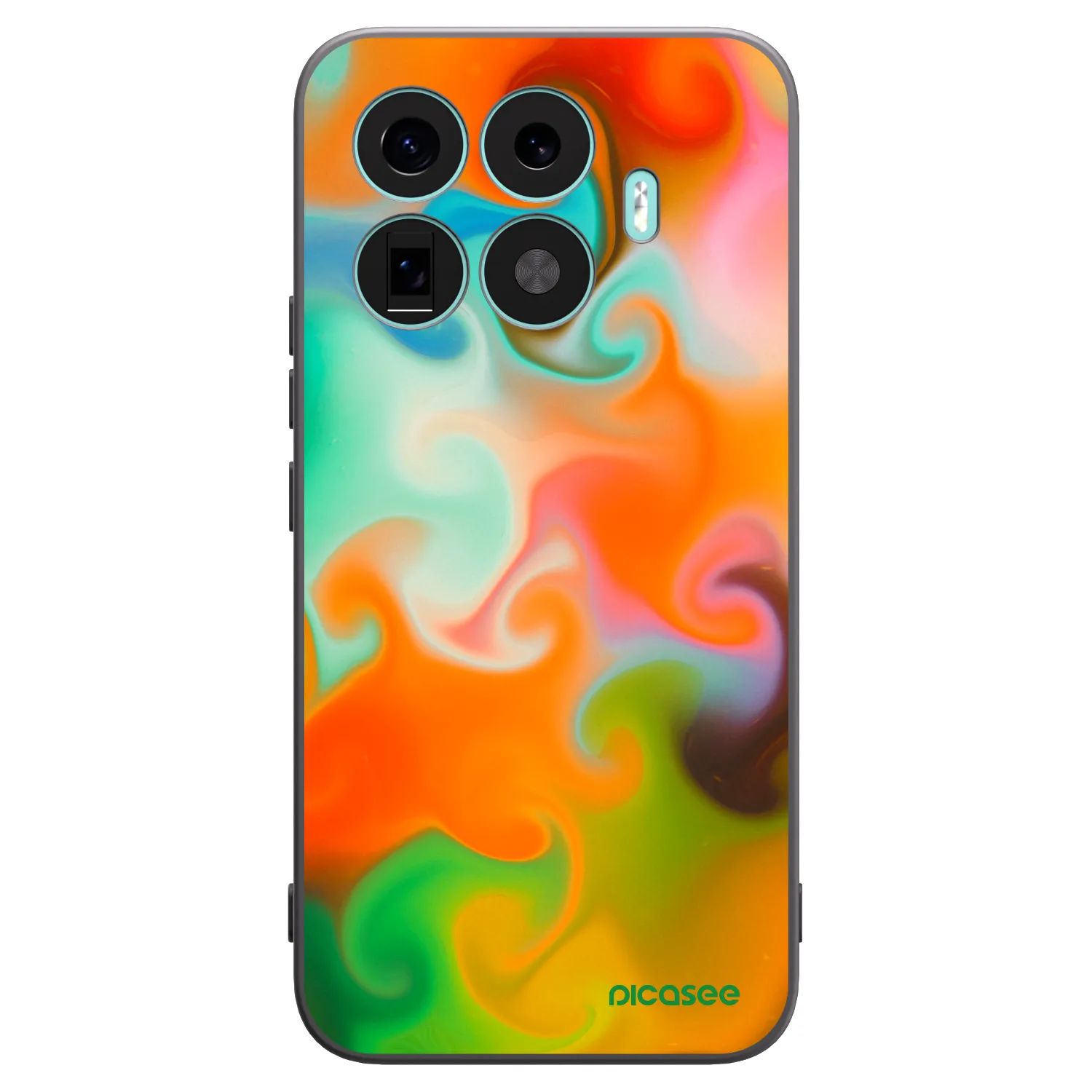 Picasee Xiaomi 17T Pro Hülle - Schwarzes Silikon - Juice