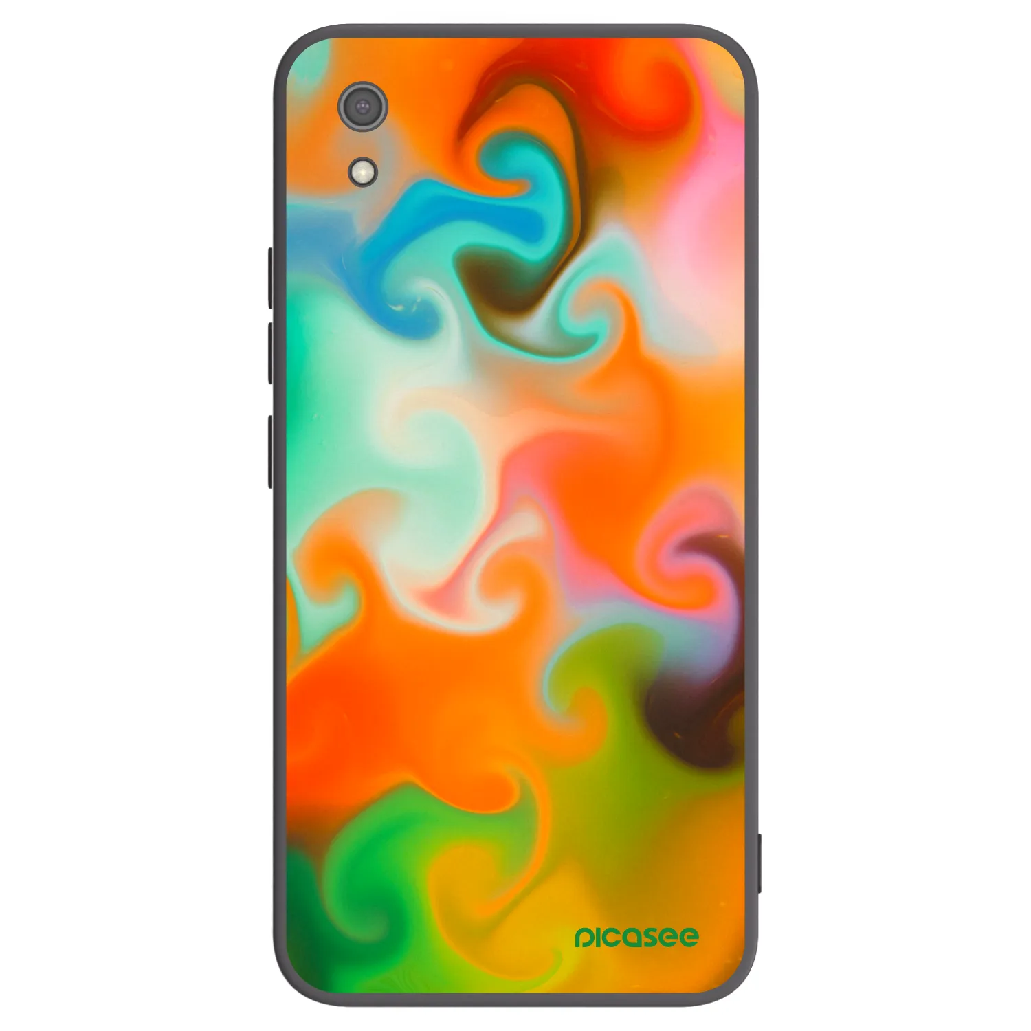 Picasee Xiaomi Redmi 7A Hülle - Schwarzes Silikon - Juice
