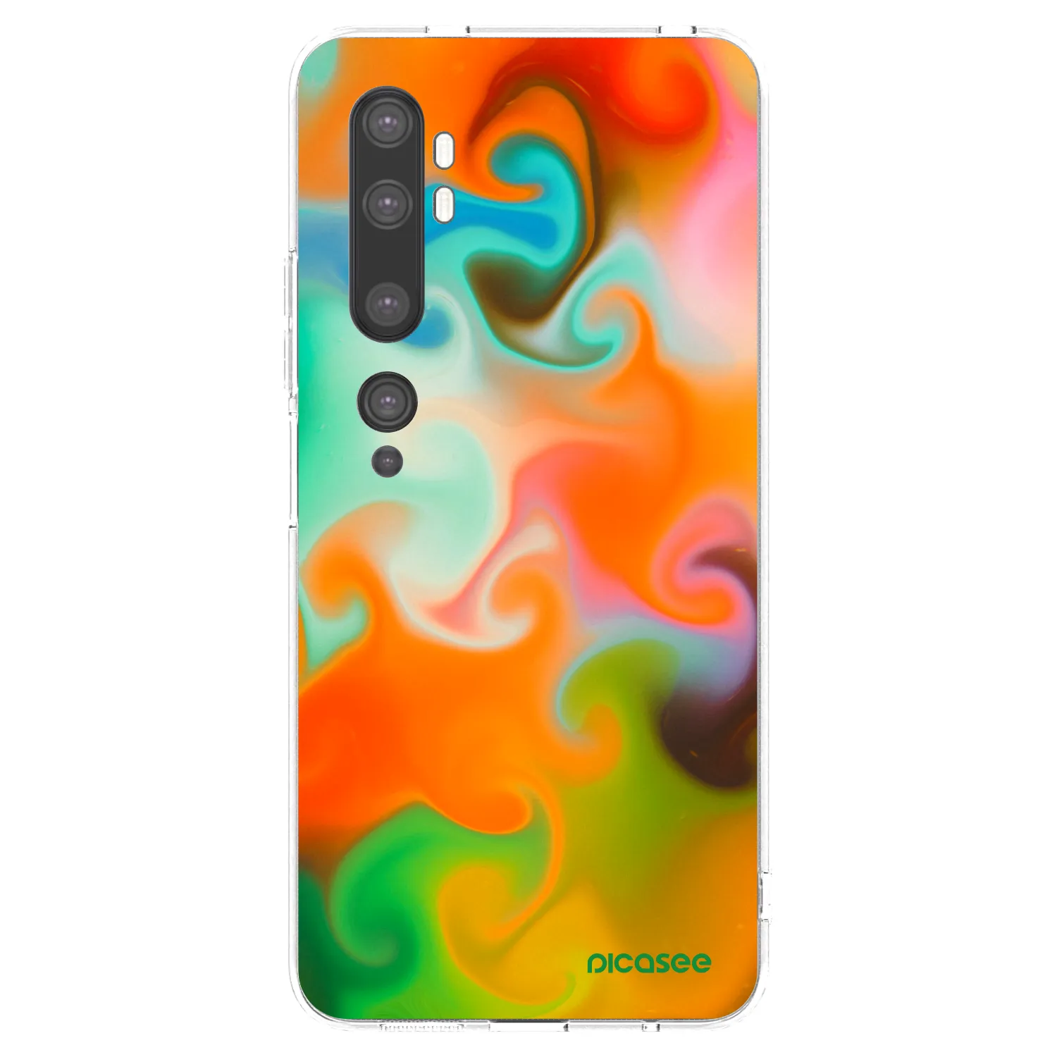 Picasee Xiaomi Mi Note 10 (Pro) Hülle - Transparentes Silikon - Juice