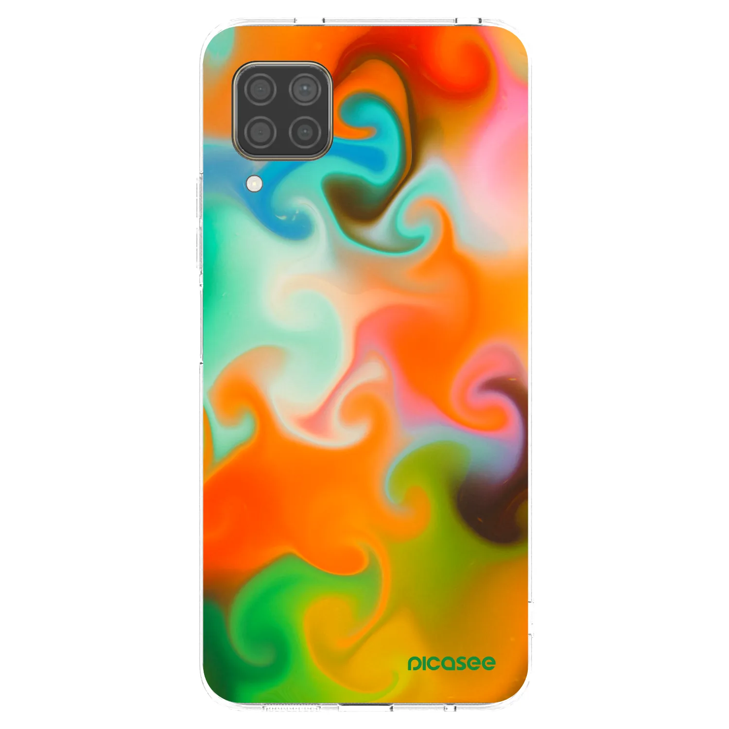 Picasee Huawei P40 Lite Hülle - Transparentes Silikon - Juice