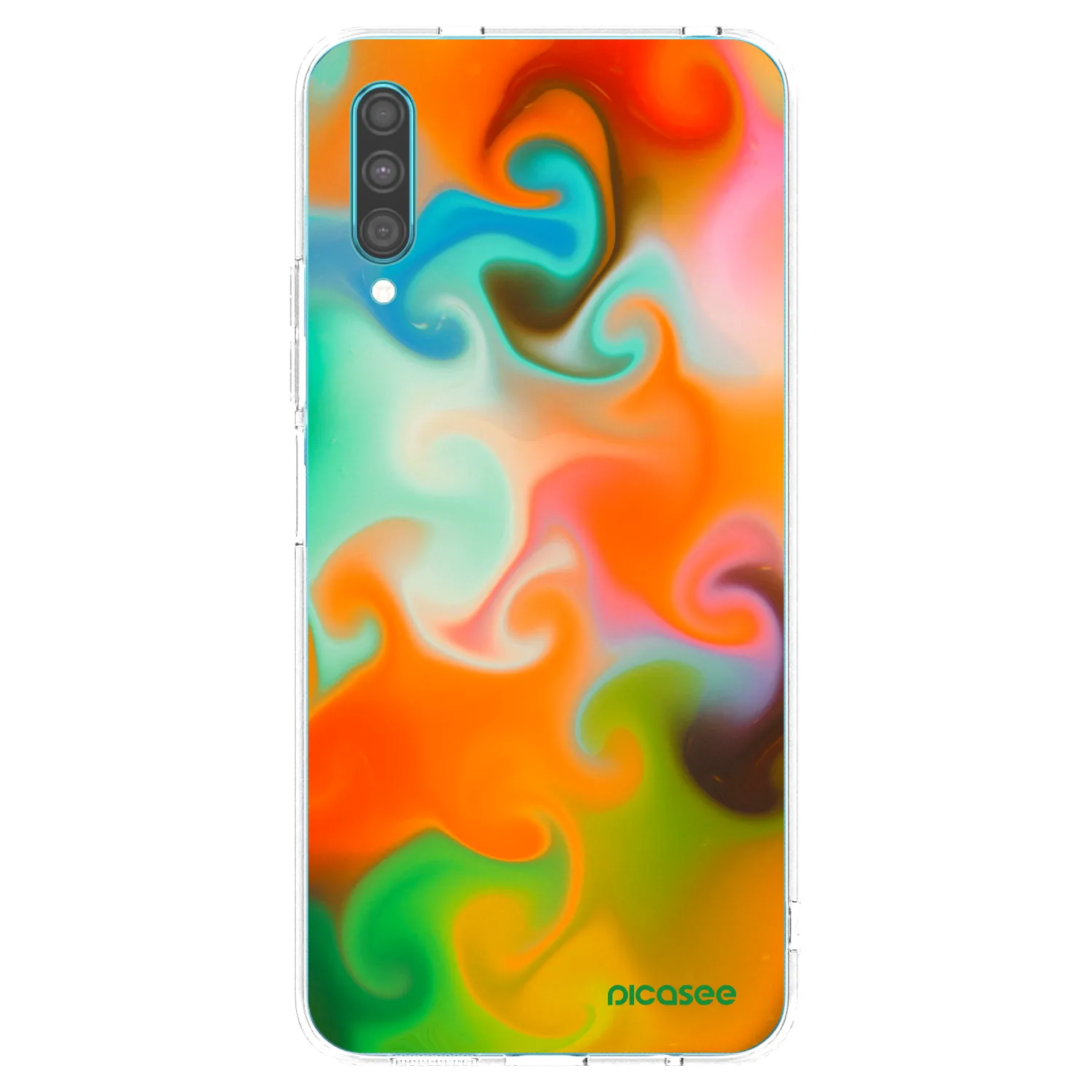 Picasee Samsung Galaxy A30s A307F Hülle - Transparentes Silikon - Juice