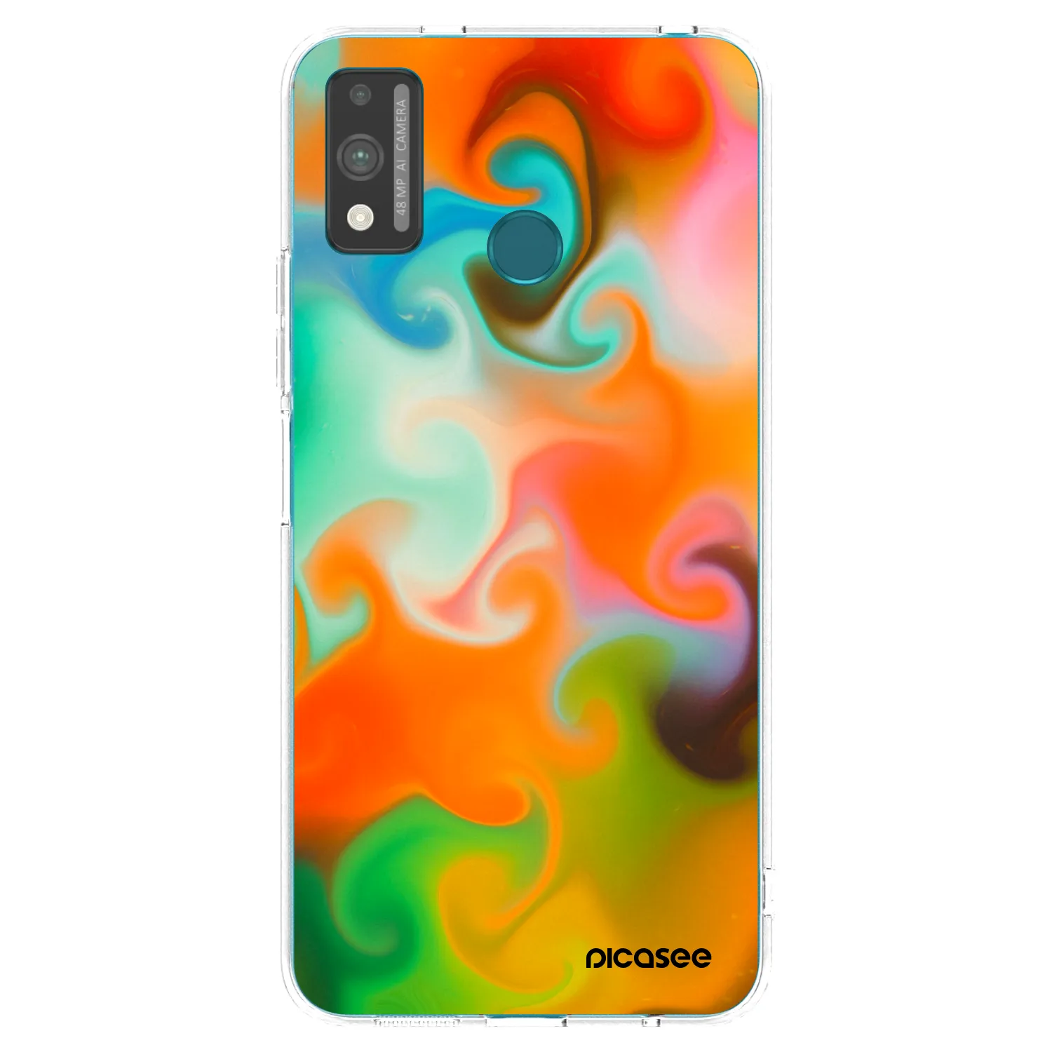Picasee Honor 9X Lite Hülle - Transparentes Silikon - Juice