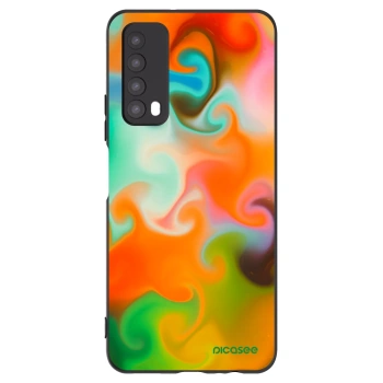 Picasee Huawei P Smart 2021 Hülle - Schwarzes Silikon - Juice