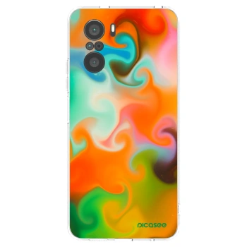 Picasee Xiaomi Poco F3 Hülle - Transparentes Silikon - Juice