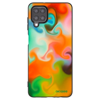 Picasee Samsung Galaxy M12 M127F Hülle - Schwarzes Silikon - Juice