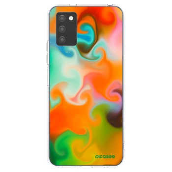 Picasee Samsung Galaxy A02s A025G Hülle - Transparentes Silikon - Juice