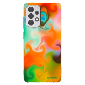 Picasee Samsung Galaxy A52s 5G A528B Hülle - Transparentes Silikon - Juice