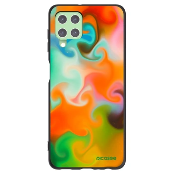 Picasee Samsung Galaxy A22 A225F 4G Hülle - Schwarzes Silikon - Juice