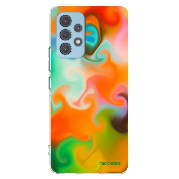Picasee Samsung Galaxy A53 5G A536 Hülle - Transparentes Silikon - Juice