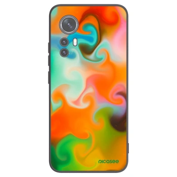 Picasee Xiaomi 12 Hülle - Schwarzes Silikon - Juice