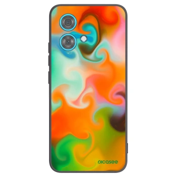 Picasee Motorola Edge 40 Neo Hülle - Schwarzes Silikon - Juice