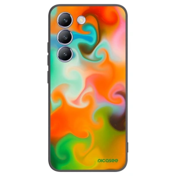 Picasee Vivo V40 SE 5G Hülle - Schwarzes Silikon - Juice