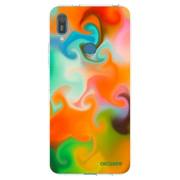 Picasee Huawei Y7 2019 Hülle - Transparentes Silikon - Juice