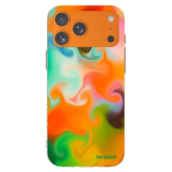Picasee Apple iPhone 17 Pro Max Hülle - Transparentes Silikon - Juice