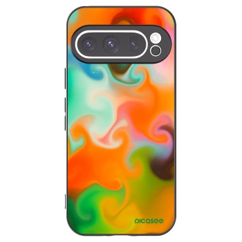 Picasee Google Pixel 9 Pro XL Hülle - Schwarzes Silikon - Juice