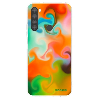 Picasee Xiaomi Redmi Note 8 Hülle - Transparentes Silikon - Juice