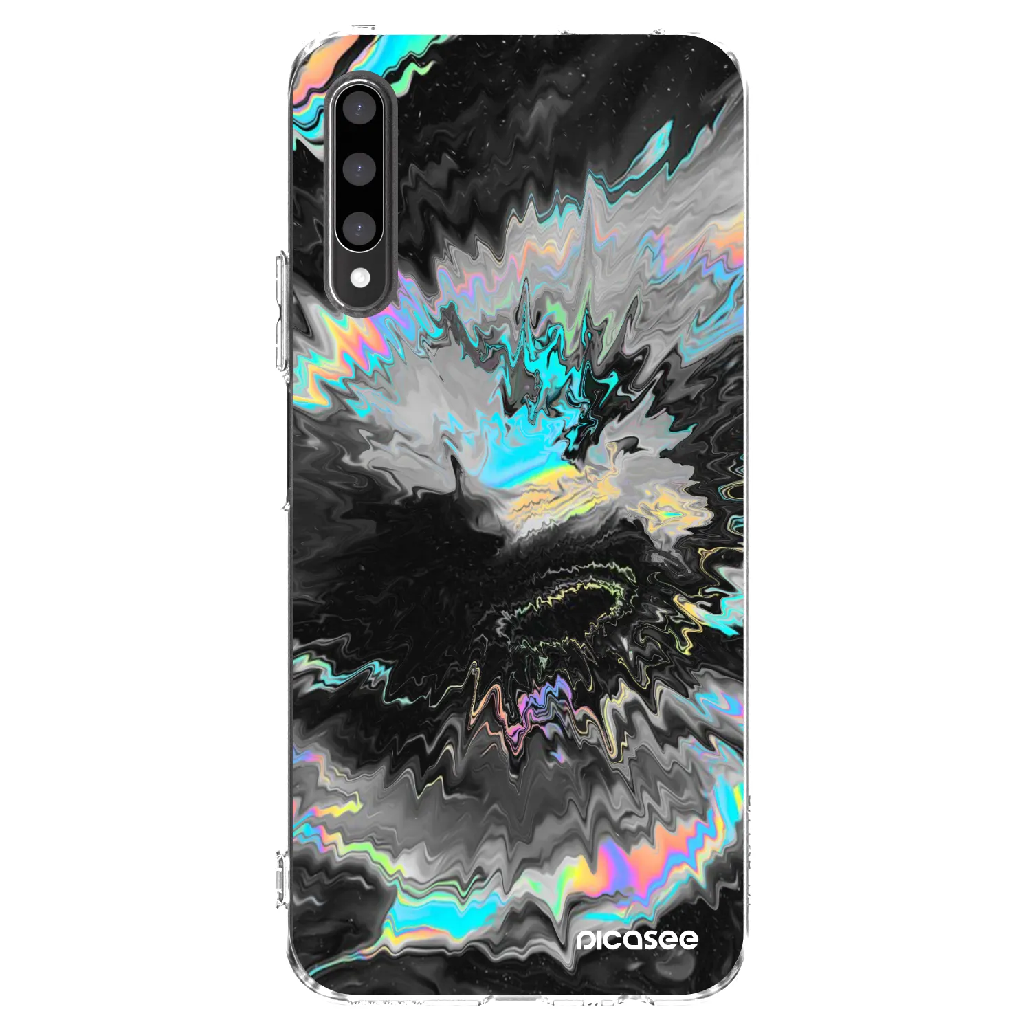 Picasee Honor 9X Pro Hülle - Transparentes Silikon - Magnetic