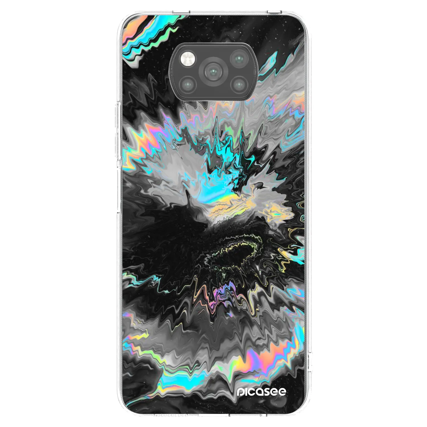 Picasee Xiaomi Poco X3 Hülle - Schwarzes Silikon - Magnetic