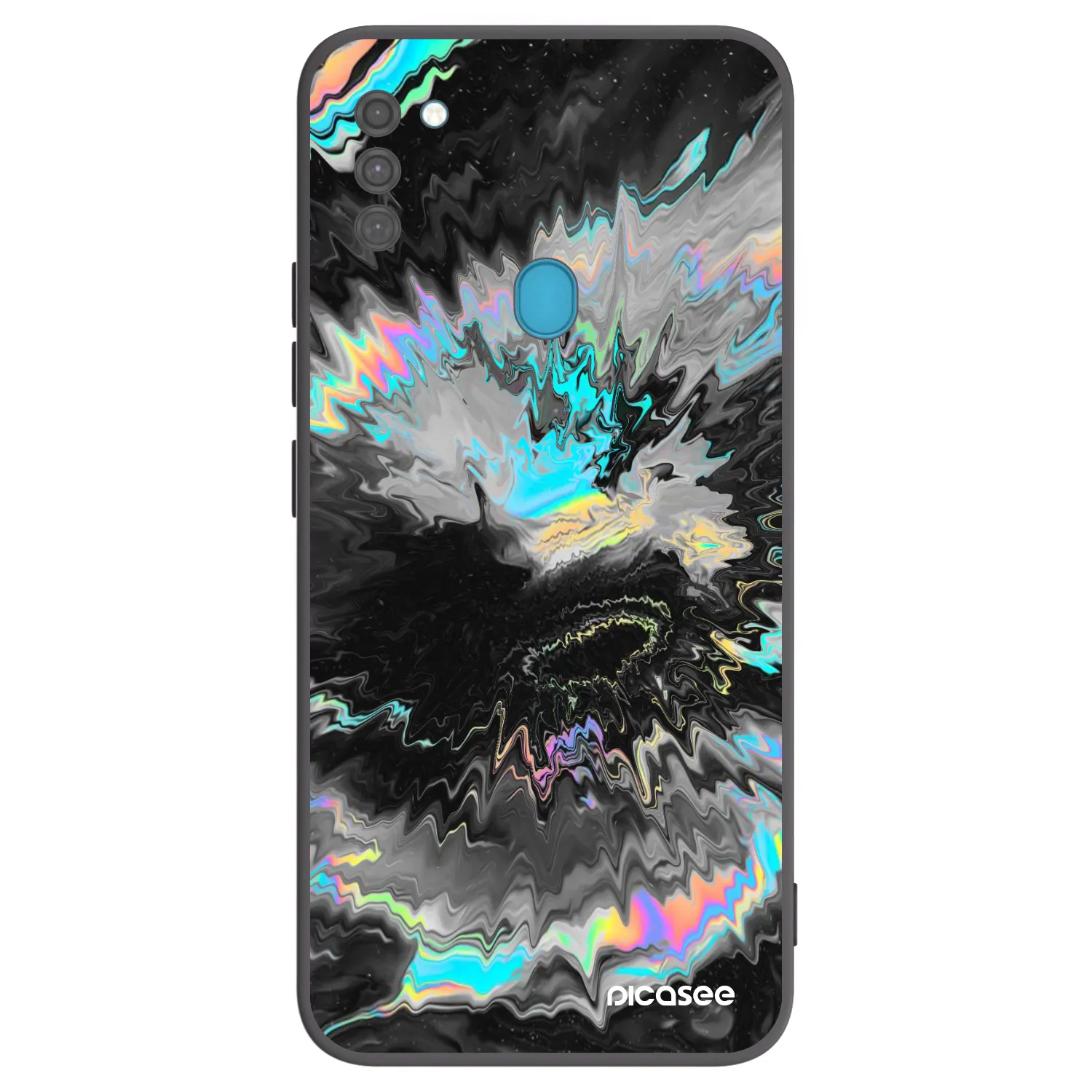 Picasee Samsung Galaxy M11 Hülle - Schwarzes Silikon - Magnetic