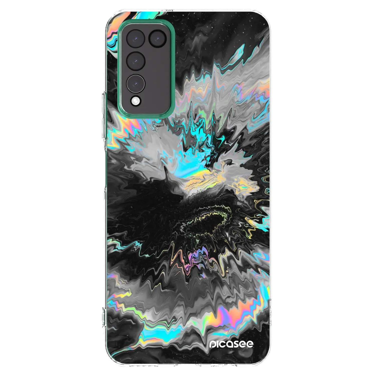 Picasee Honor 10X Lite Hülle - Transparentes Silikon - Magnetic