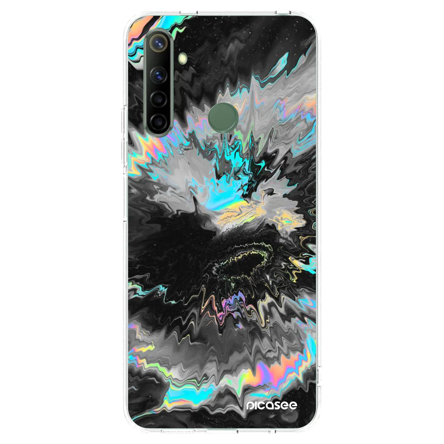 Picasee Realme 6i Hülle - Transparentes Silikon - Magnetic