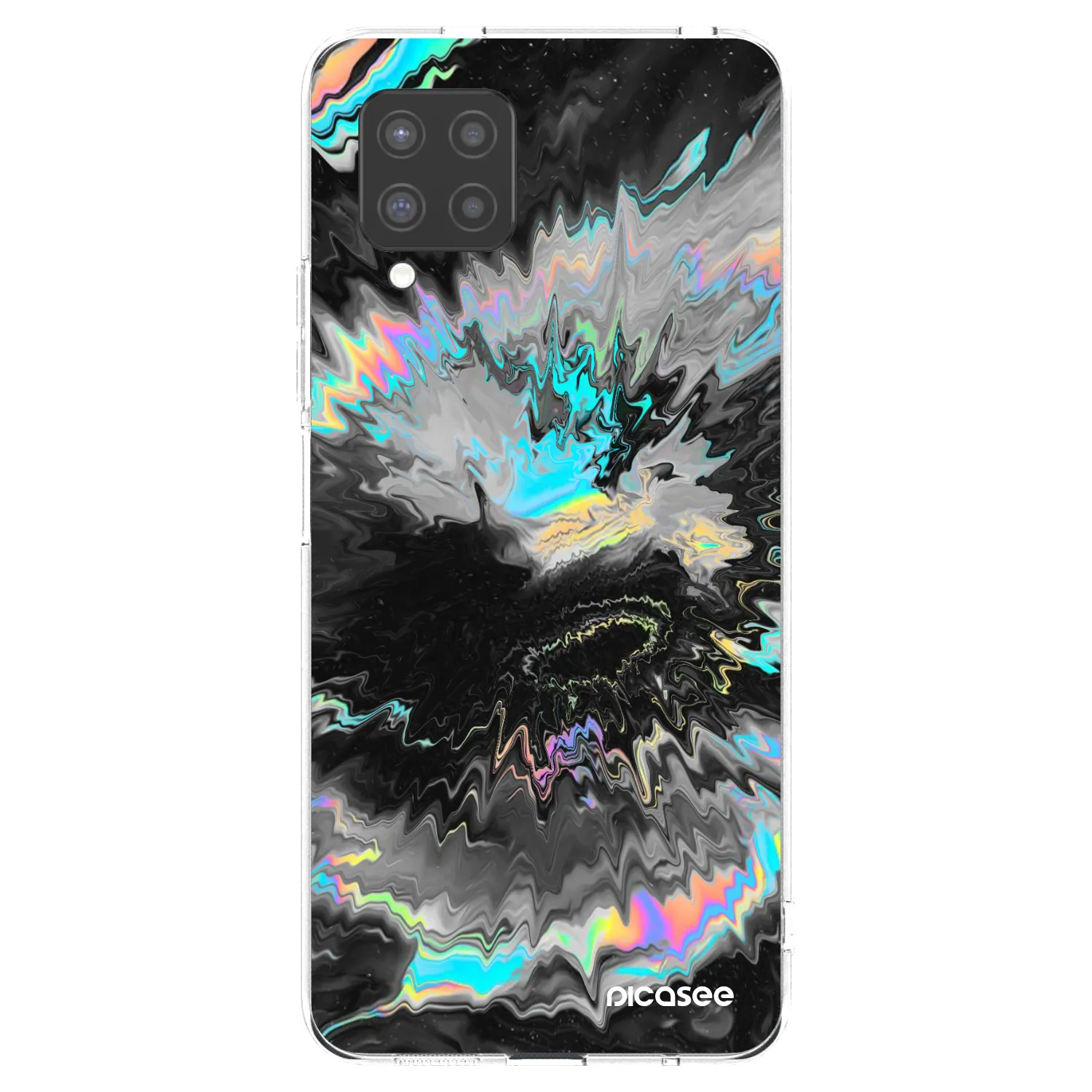 Picasee Samsung Galaxy A42 A426B Hülle - Transparentes Silikon - Magnetic