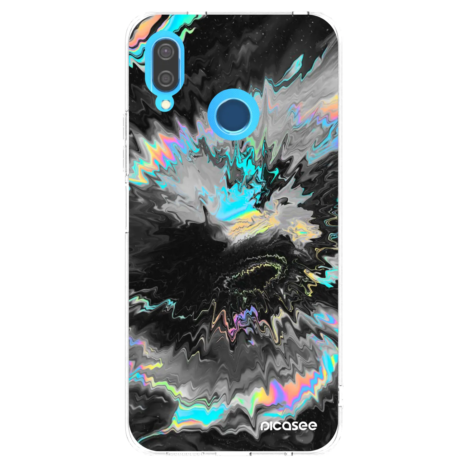 Picasee Huawei P20 Lite Hülle - Transparentes Silikon - Magnetic