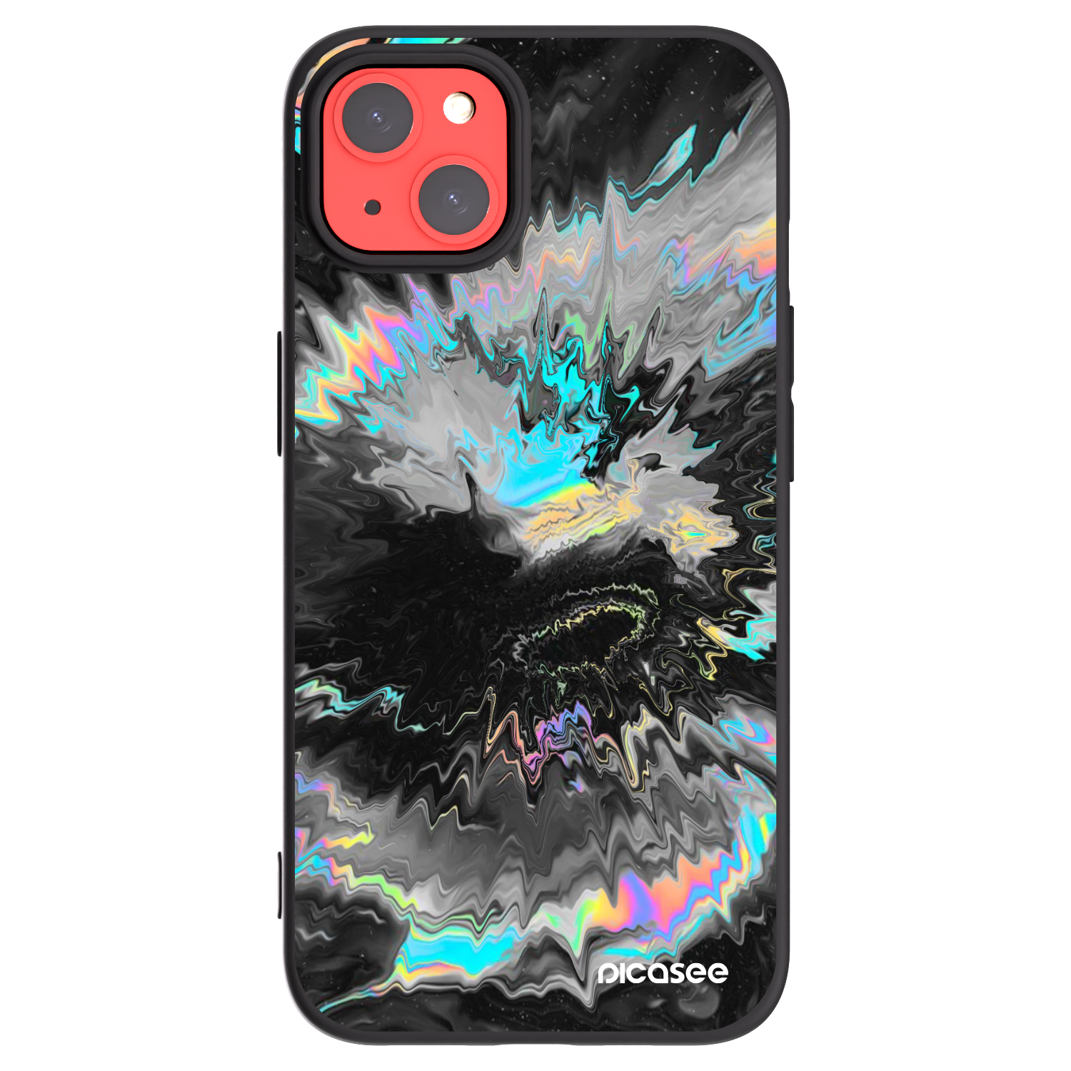Picasee Apple iPhone 13 Hülle - Schwarzes Silikon - Magnetic