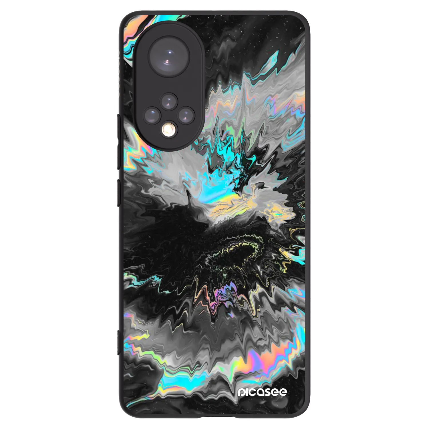 Picasee Huawei Nova 9 Hülle - Schwarzes Silikon - Magnetic