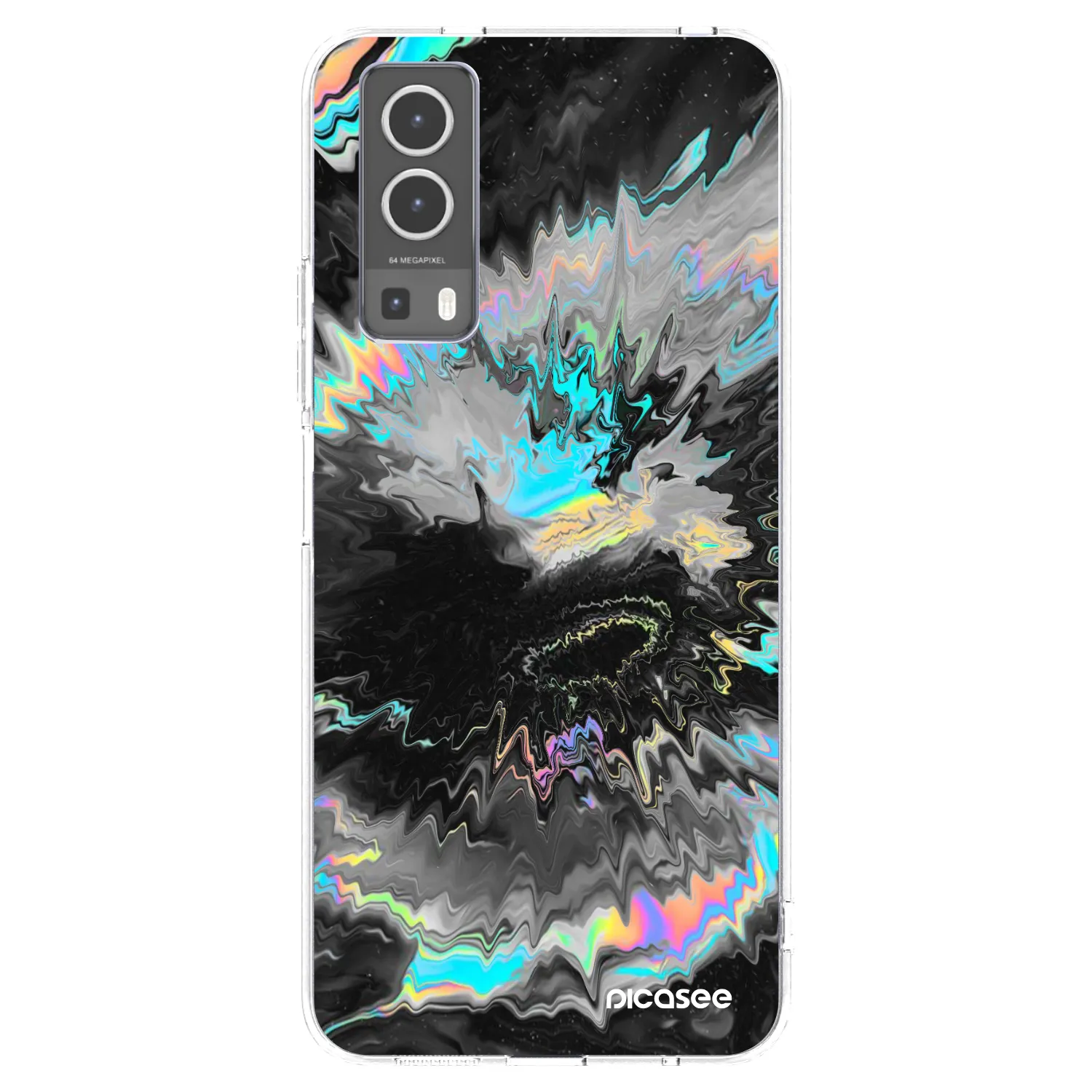 Picasee Vivo Y72 5G Hülle - Transparentes Silikon - Magnetic