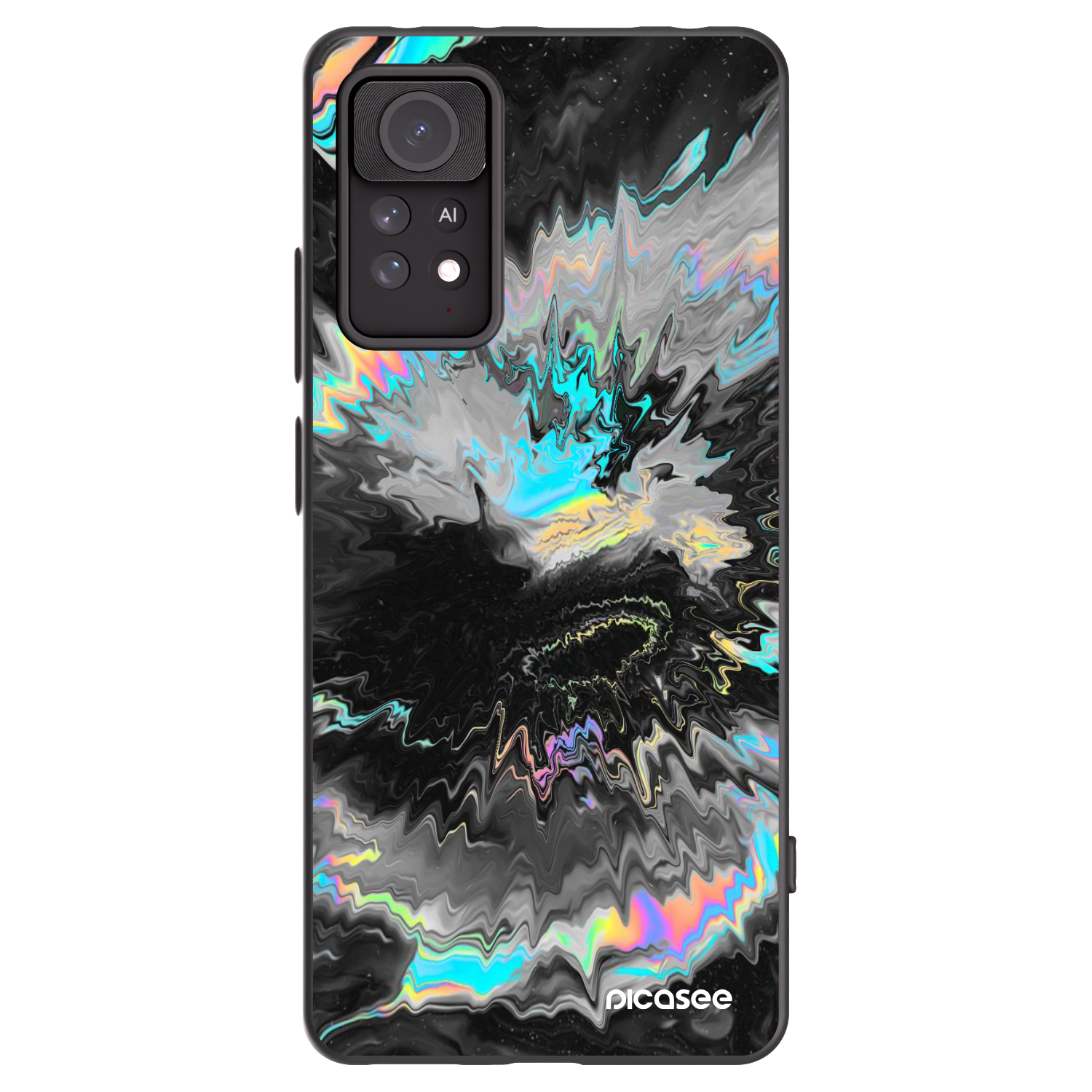 Picasee Xiaomi Redmi Note 11 Pro 5G Hülle - Schwarzes Silikon - Magnetic