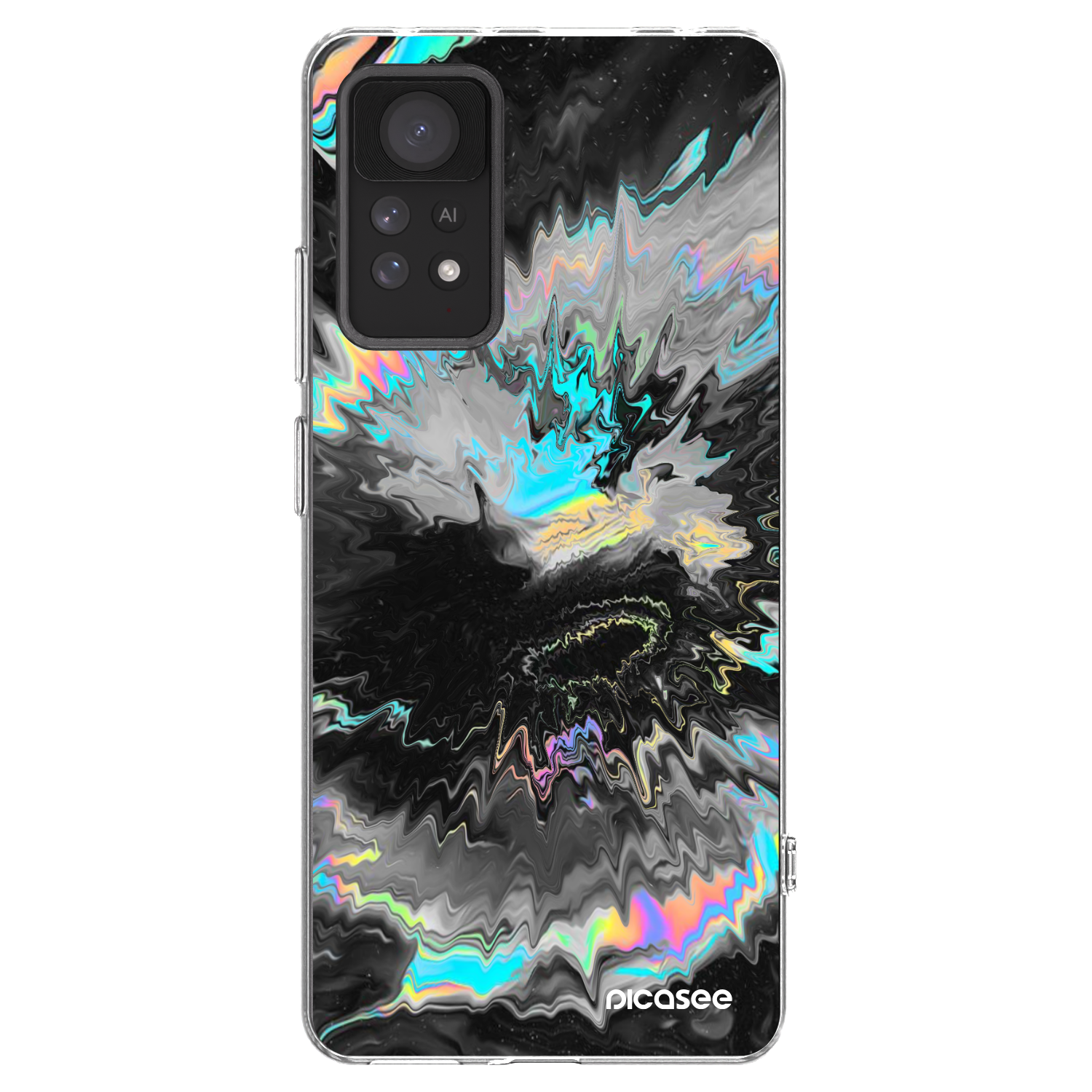 Picasee Xiaomi Redmi Note 11 Pro 5G Hülle - Transparentes Silikon - Magnetic