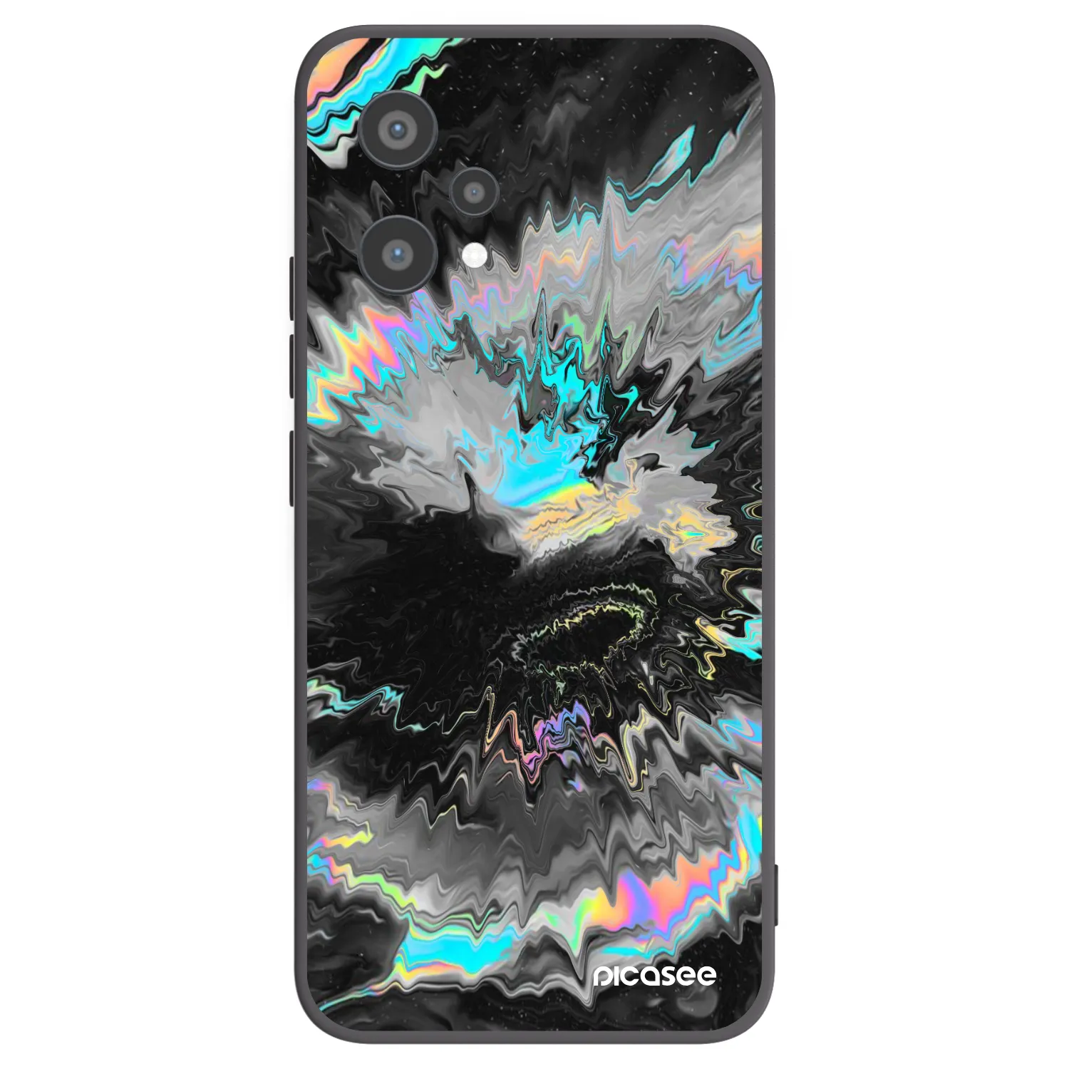 Picasee Realme 9 Pro 5G Hülle - Schwarzes Silikon - Magnetic