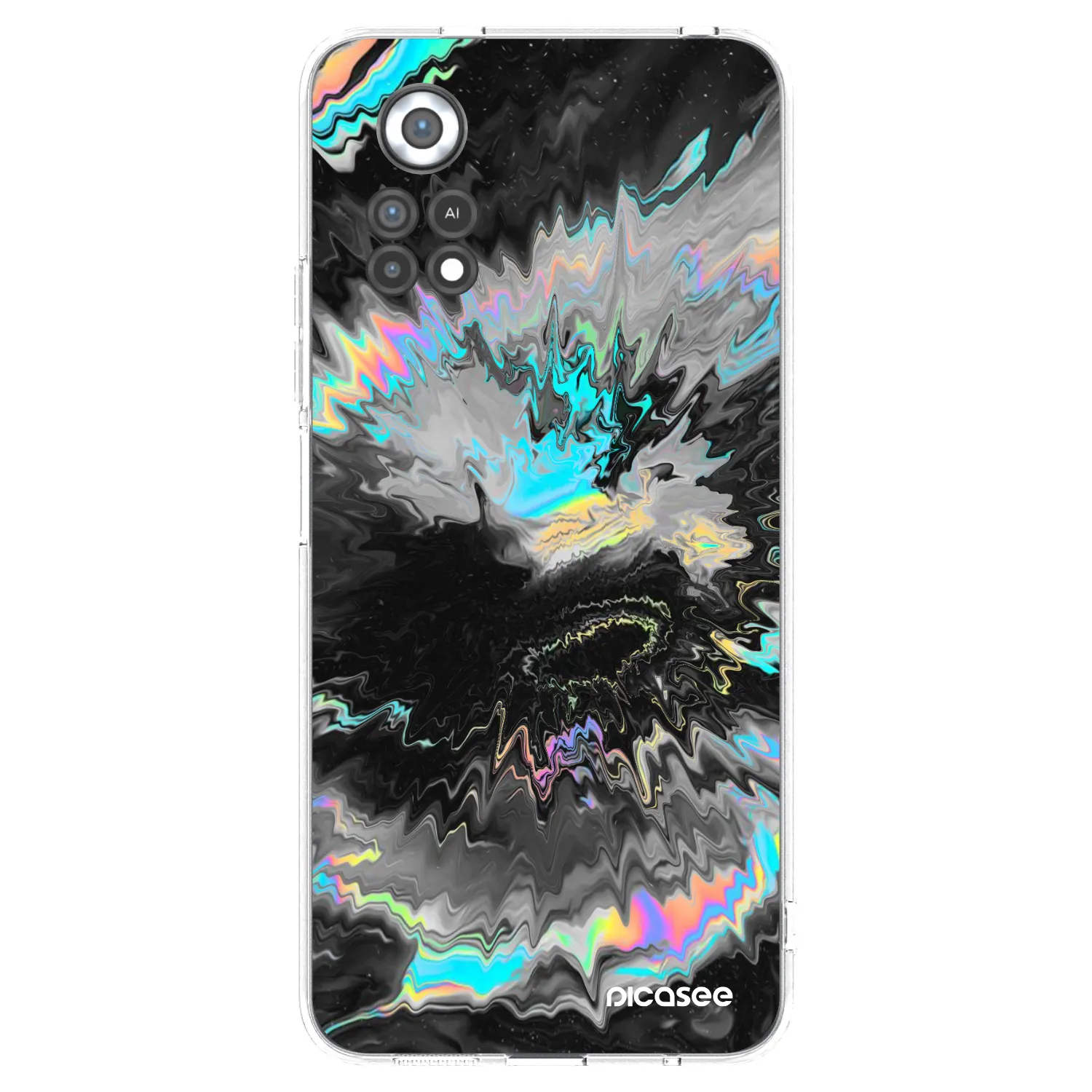 Picasee Xiaomi Poco X4 Pro 5G Hülle - Transparentes Silikon - Magnetic