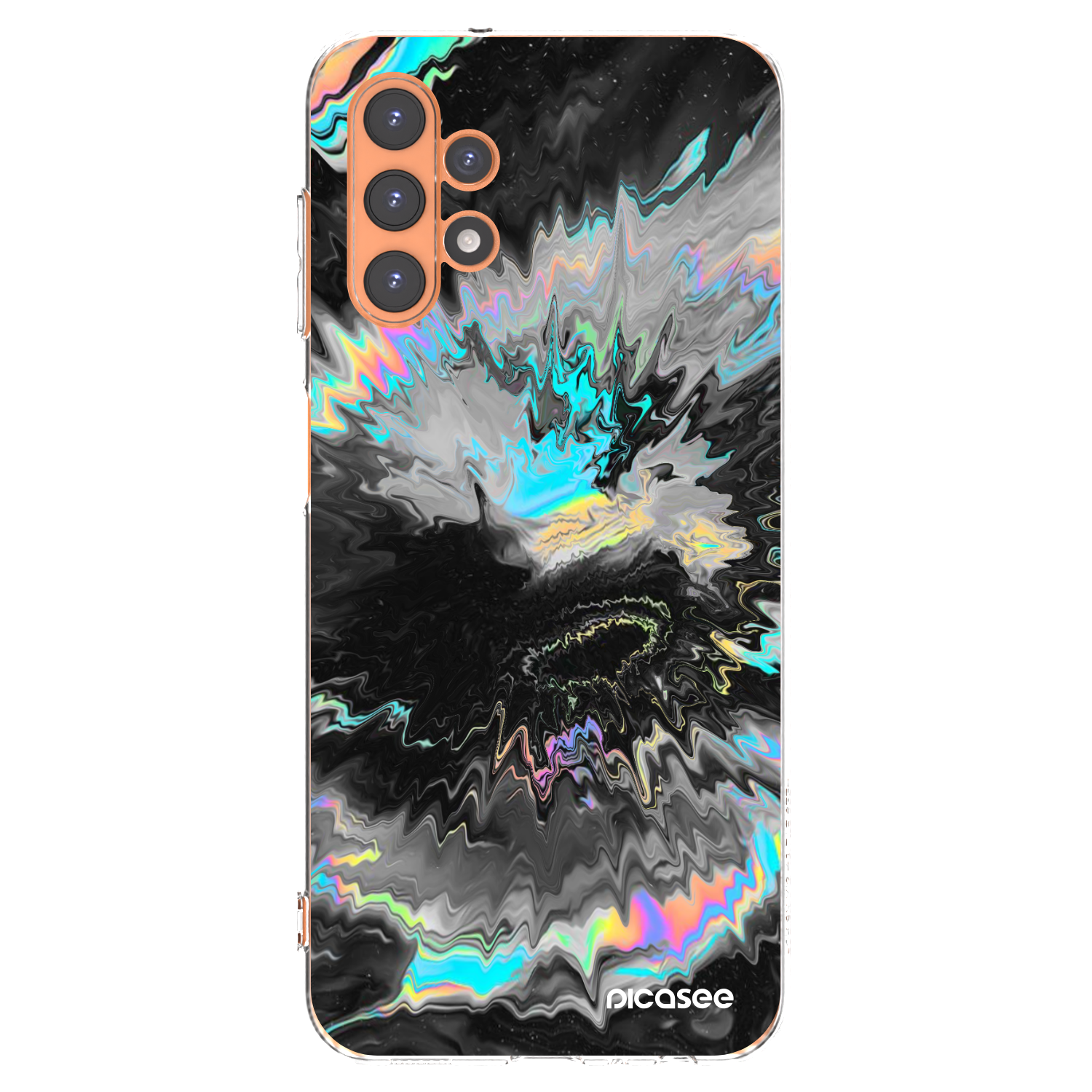 Picasee Samsung Galaxy A13 4G A135 Hülle - Transparentes Silikon - Magnetic